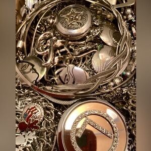 4 LBs vintage fashion jewelry~ mostly wearable
